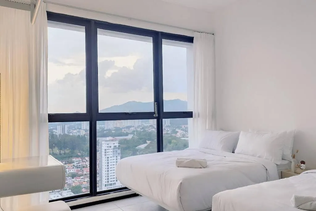 Homecinema With Seaview, 8Pax, Urban Suites By Pg Home 乔治敦