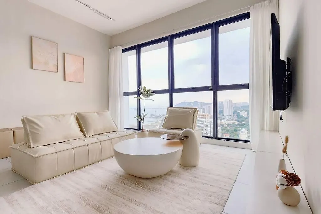 公寓 Homecinema With Seaview, 8Pax, Urban Suites By Pg Home 乔治敦 马来西亚