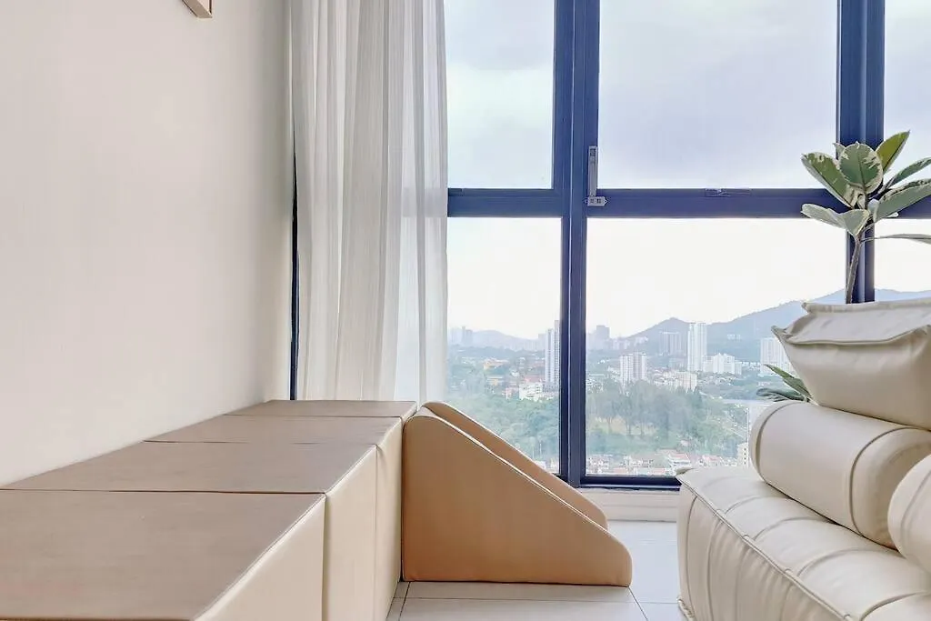 公寓 Homecinema With Seaview, 8Pax, Urban Suites By Pg Home 乔治敦